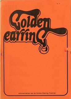 Golden Earring fanclub magazine 1978#1 front cover